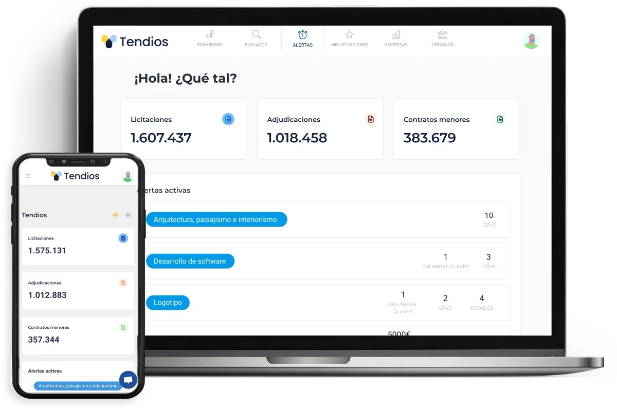 Plataforma de Licitaciones Tendios